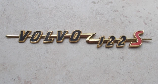 Ancien insigne emblème VOLVO plaque badge voiture auto vintage vtg #5 Ancien insigne emblème VOLVO plaque badge voiture auto vintage vtg #5
