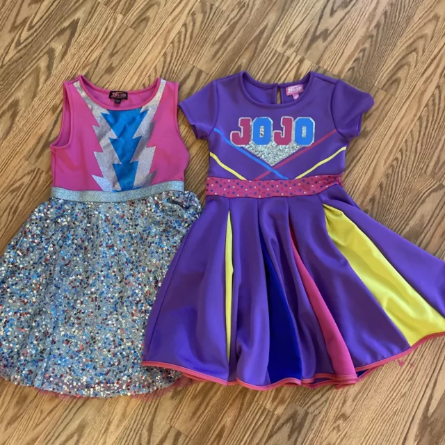 Jojo's closet tutu rainbow skater dress top