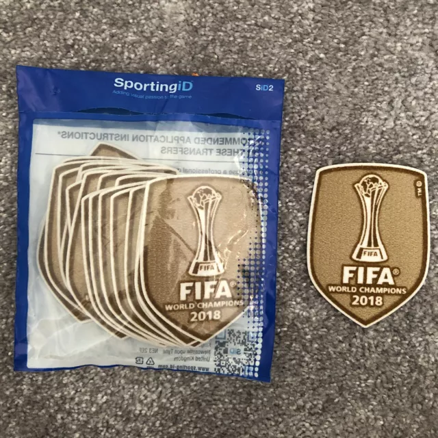 Real Madrid | 2018 FIFA World Club Cup Champions Shirt Patch | 100% Official