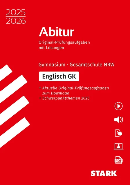  STARK ENGLISCH GK - Abitur 2025/2026 NRW - Prüfungsvorbereitung, m. 1 Bildidee 
