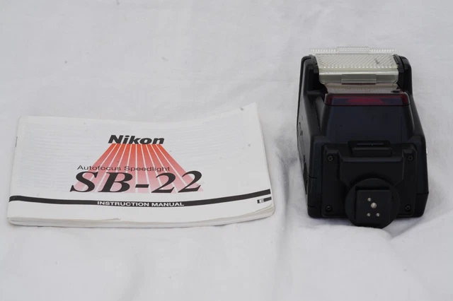nikon speedlight sb-22, not working, with OEM Manual