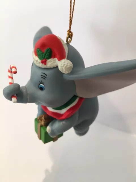 Disney Grolier Christmas Magic Dumbo Tree Ornament Decoration Figurine