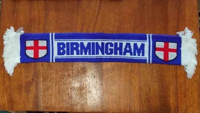 5x Birmingham Football Mini Scarf Car Hang Up With Rubber Suction Pads bulk