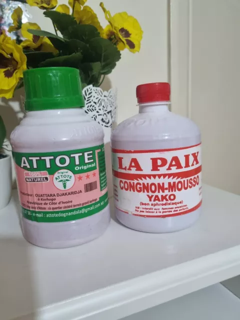 Congnons Moussos & ATTOTE ORIGINAL - 100% Organic Natural Herbal Drink