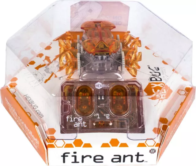 Hexbug Fire ant Micro Robotic Creature with Remote control #477-2864 NEW