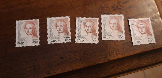 Timbres Italie stamps Italy 1980/1984/1985/1986/1988/1990/1991/1993/1999/2000 14