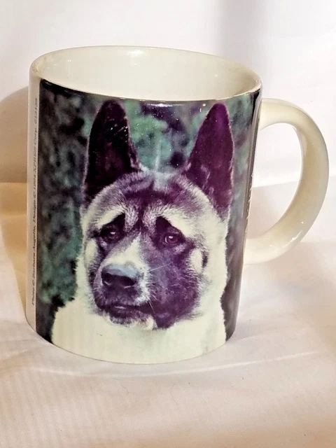 Vintage 1994 Akita Coffee Mug / Cup By Photographer Barbara Augello.