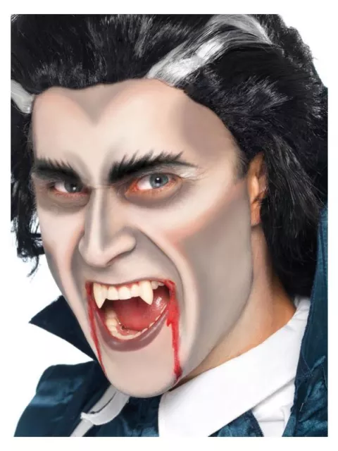 Horror Vampiro Denti Bianco Morbido Vinile Accessorio Costume di Halloween