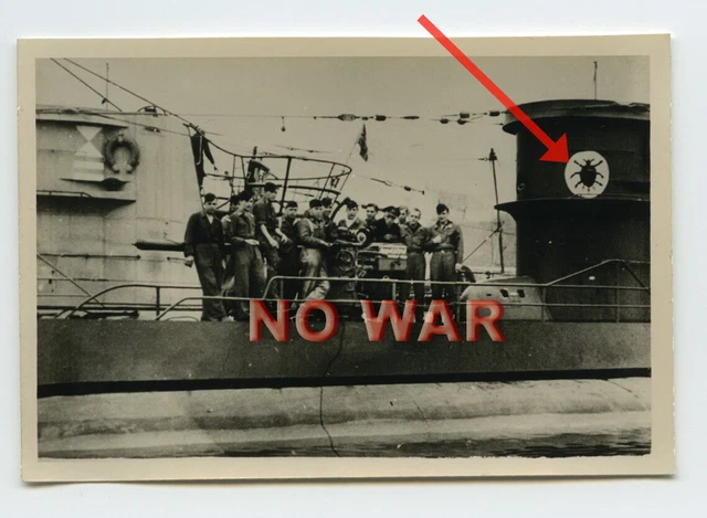 SEGHETTO RIDENTE Tedesco U-Boat WW2 Emblema - Foto 3