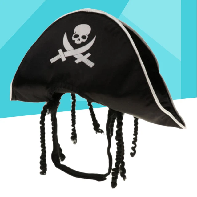Halloween Party Cosplay Zubehör Piratenhaube Requisiten Piraten Kostüm Hut für