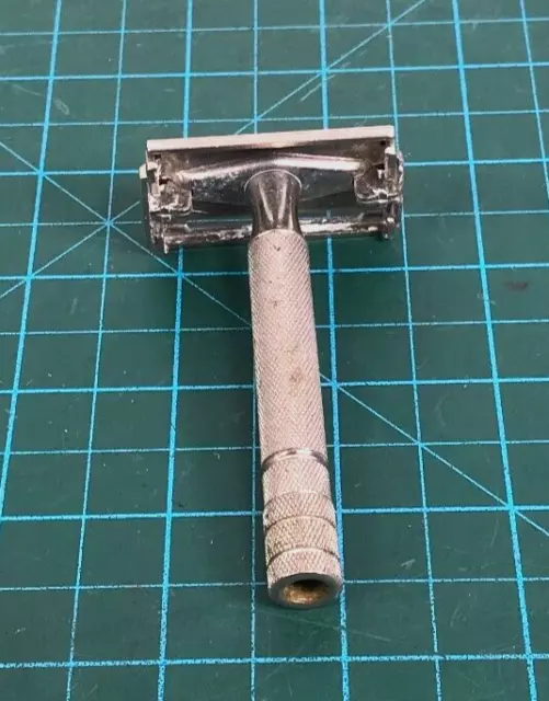 Gillette Super Speed Vintage Double Edge Safety Razor date code Y3 1953