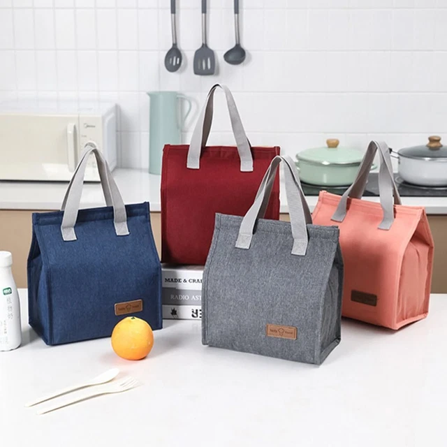 TRAVEL COOLER LUNCH Bag Insulated Thermal Bag Lunch Box Breakfast