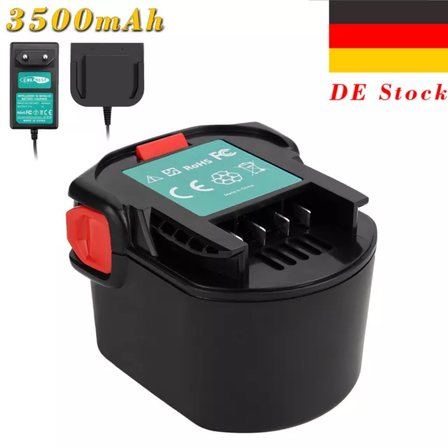 12V 3500mAh Ni-MH Akku/Ladegerät für AEG B1214G,B1215R,B1220R,BS12G,Würth SD12