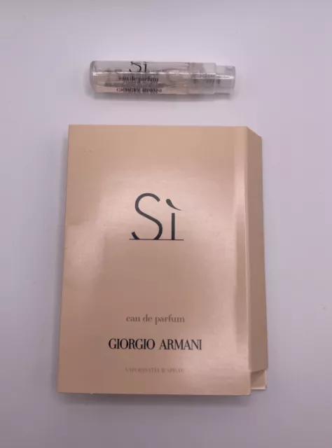 Giorgio Armani - Si - Eau de Parfum - Parfum Probe - 1,2 ml