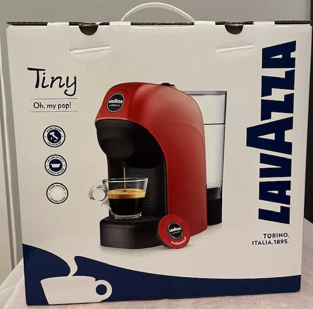 Lavazza A Modo Mio Tiny Coffee Machine White