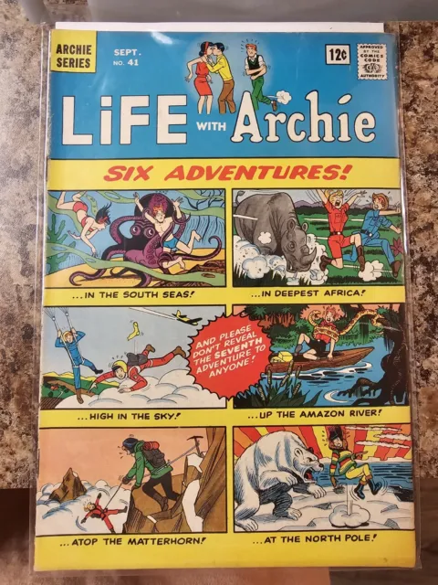 Life With Archie #41 (1965) Archie Series, 1st U.S. Appearance of Godzilla