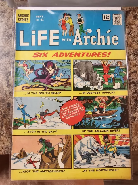 Life With Archie #41 (1965) Archie Series, 1st U.S. Appearance of Godzilla