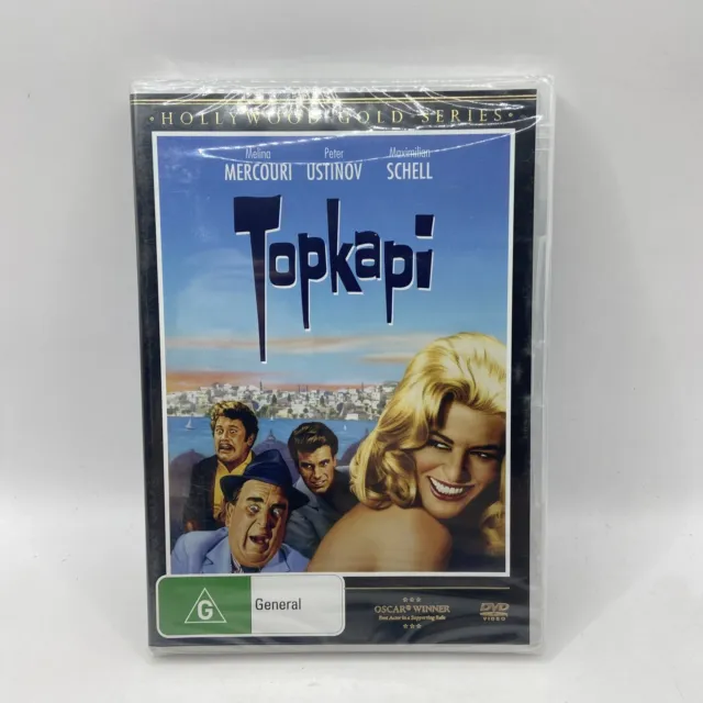 Topkapi - Melina Mercouri Peter Ustinov : Region 4 DVD New Sealed