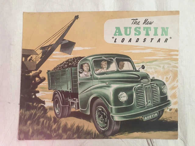 Austin Rover Loadster 1950S ? AUSTIN LOADSTAR TRUCK Australian Sales Brochure VERY RARE $39. ...