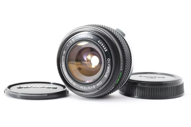 《 NEAR MINT 》 Olympus OM-System G.Zuiko Auto-W f/3.5 28mm Lens From Japan