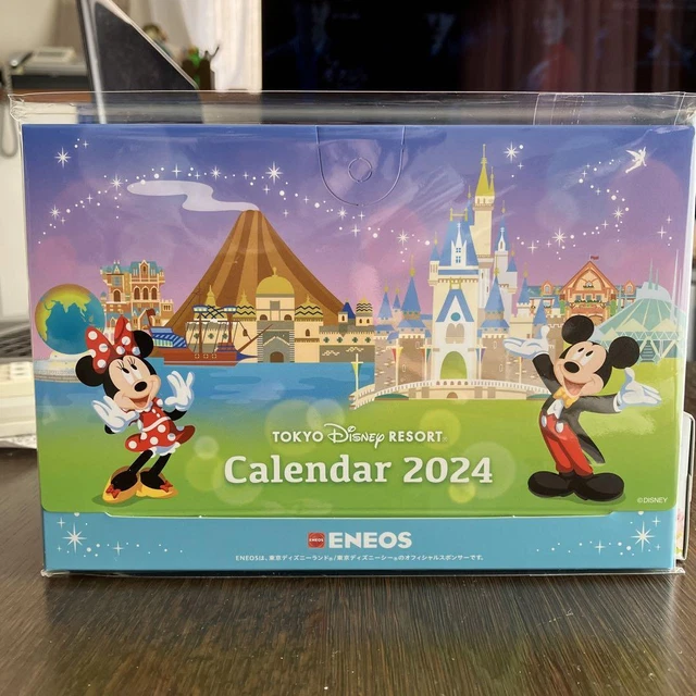TOKYO DISNEY RESORT Desktop 2024 Calendar 53.99 PicClick