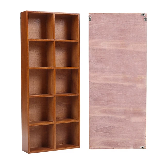 Tangkula 9-Cube Bookshelf, Freestanding Open Bookcase, Modern Cube Storage With Anti - View #4