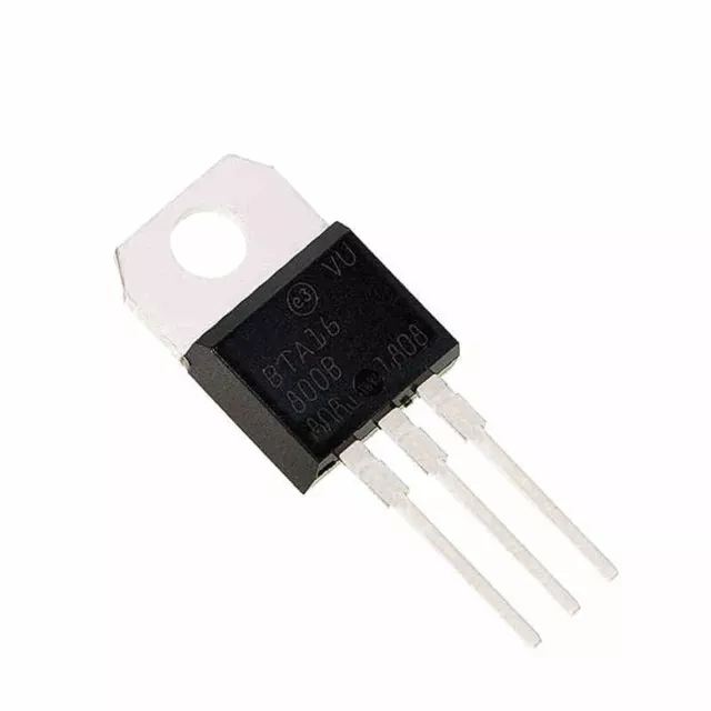 10pcs BTA16-800B BTA16 16A 800V TO-220 Triac FAST SHIP