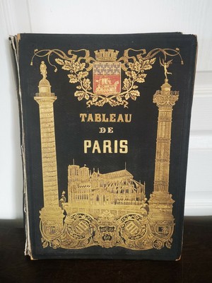 Tableau de Paris illustré tbe Réédition Interlivres au 19e s Edmond Texier 