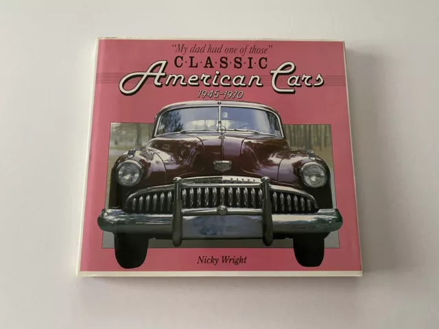 Hardcover Book Of Classic American Cars