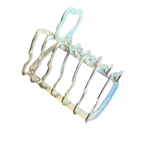 Victorian Design 6 slice  silver plated toast rack by Retro Collections