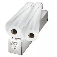 A1 Bond Paper 80Gsm 610Mm X 100M Box Of 2 Rolls For 24 Technical Printers Canon
