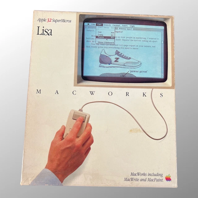 RARE Lisa: MacWorks by Apple Computer Macintosh Missing One Disk