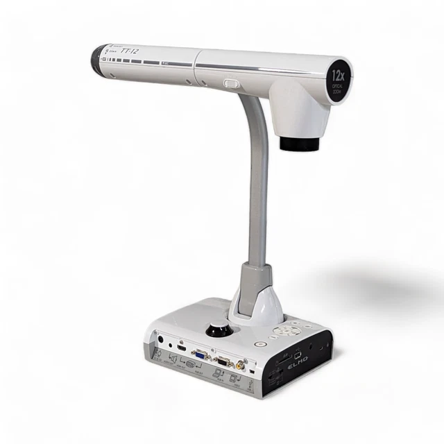 ELMO TT12 INTERACTIVE Document Camera ONLY 12x Optical Zoom 1080p