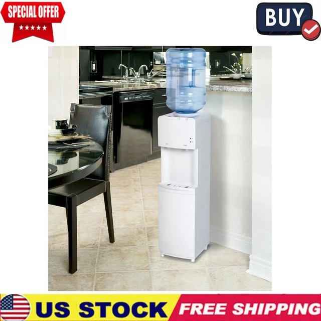 GREAT VALUE TOP Loading Hot, Cold Temperature Water Dispenser, White