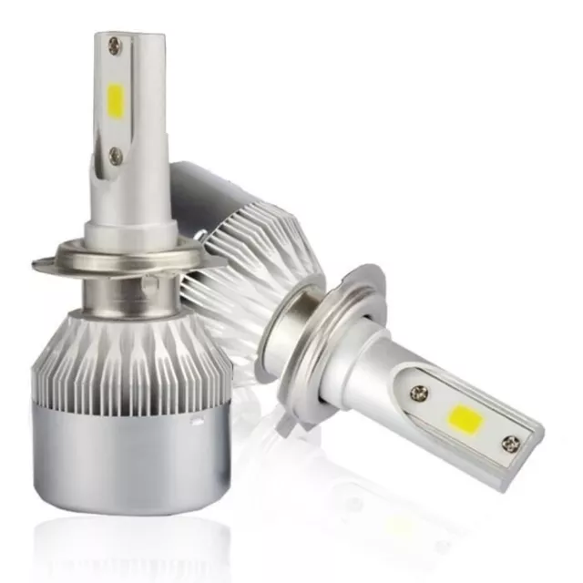 FATEEYE Ampoule H4 LED Phare Voiture 6500K Blanc Anti Erreur Feux