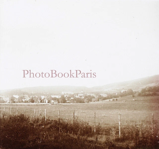 FRANCE Hauteville c1930 Photo Stereo Glass Plate Vintage V33L5n1