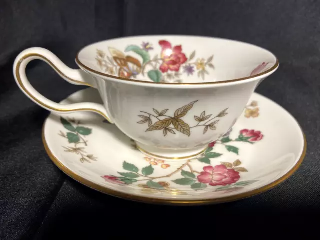 Wedgewood Charnwood Tea Cup(s) Pink Flowers and Butterflies, Made in England-New