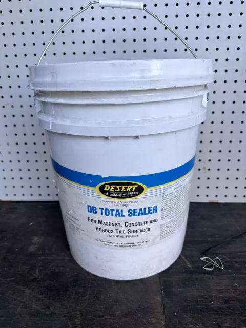 5 GL of  Concrete/Masonry Sealer DB Total Sealer  Color: Natural Finish