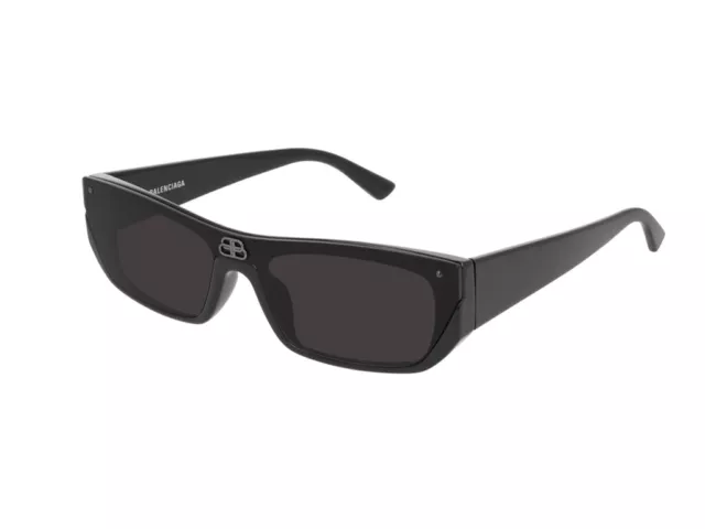 Balenciaga Sunglasses BB0080S  001 Black grey Men Women