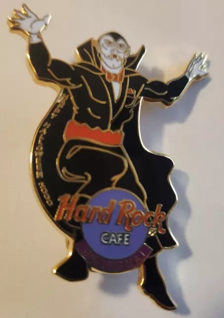 Hard Rock Cafe SHANGHAI 2000 PIN DE HALLOWEEN Drácula en Vestido Negro - LE 1000 #8655