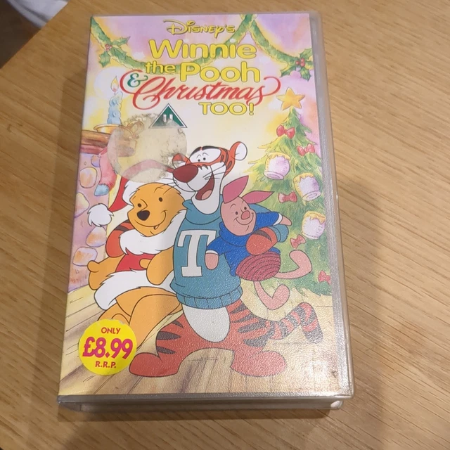 Winnie The Pooh And Christmas Too Vhs WINNIE THE POOH And Christmas Too! (VHS, 1997) £5.00 - PicClick UK