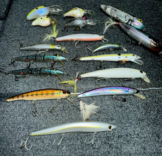 LOT OF 10 Yo-Zuri Minnow Fishing Lures $17.50 - PicClick