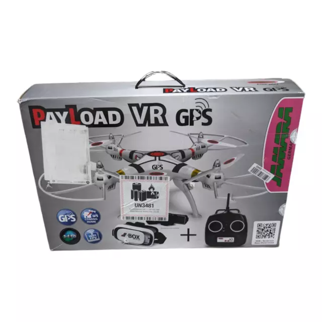 JAMARA 422035 - Payload GPS VR Drone Altitude HD FPV Wifi Drohn 350g