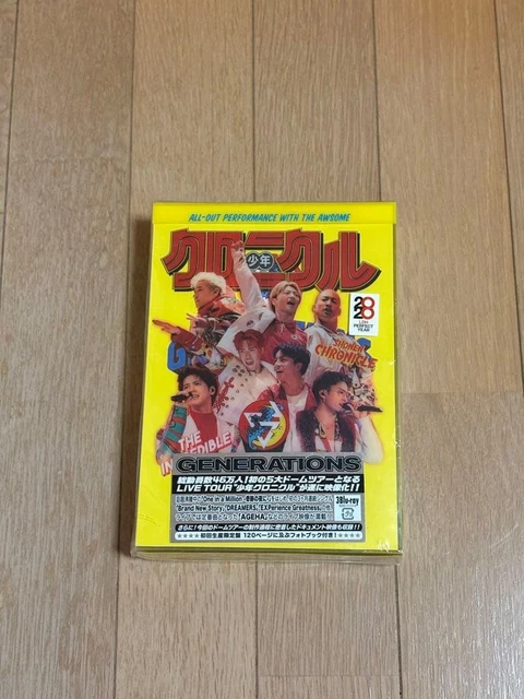 GENERATIONS SHONEN CHRONICLE LIVe DVD GG $205.91 - PicClick CA