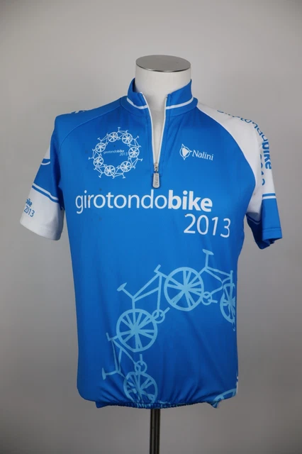 Nalini Maillot Cyclisme Homme Tg. M T-Shirt Sport Vélo Vintage Manches Courtes
