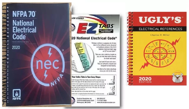 NFPA 70 2023 National Electrical Code Book + Ugly's Spiral Reference + EZ Tabs - USA Stock
