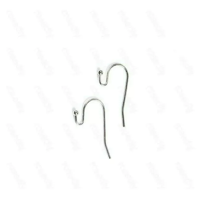 5 Pairs 925 Sterling Silver fill Earring Ear Hooks  Open Earring Findingss