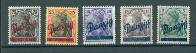 Danzig 21/25** MNH POSTFRISCH (70047