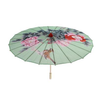 Paraguas chino vintage tela seda sombrilla boda