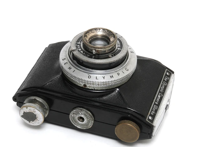 Olympic Camera Works New. Olympic Semi Olympic w. Ukas Anastigmat 4.5/75mm